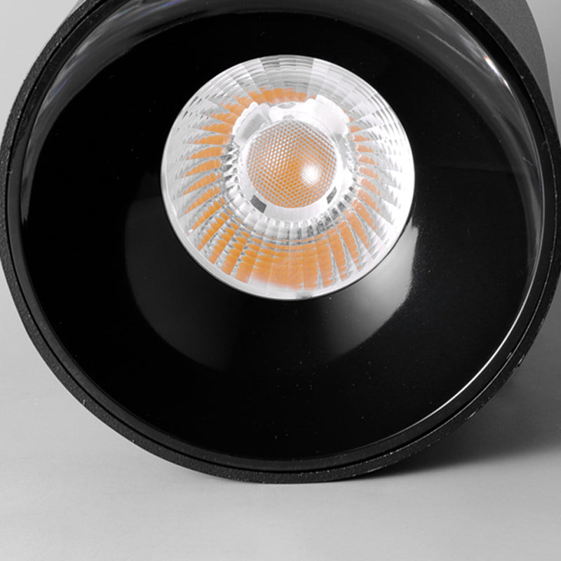 Cylindrical Shape LED Ceiling Lamp Modern Simple Style Aluminium 1 Light Flush Mount