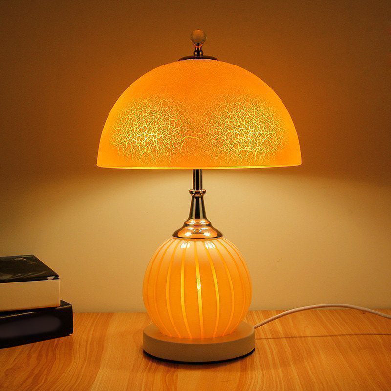 Glass Round Shape Lamp Mount Lighting Modern 2-Lights Lamp Fixture