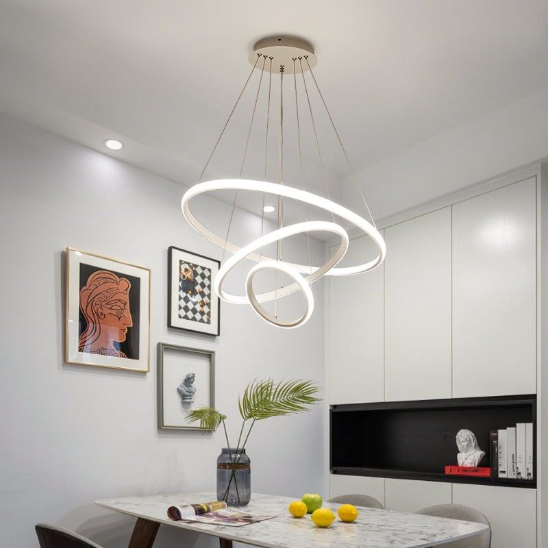 Modern Chandelier Lighting Fixture Multi-tier Chandelier Pendant Light for Dining Room