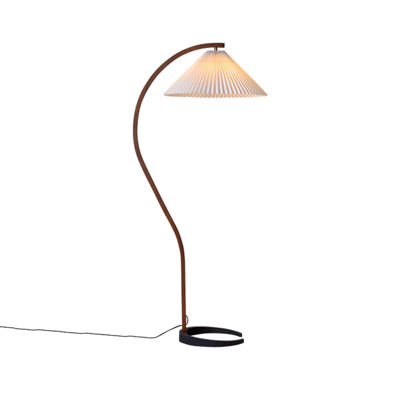 Floor Light Minimalist Style Fabric Floor Lamp for Living Room