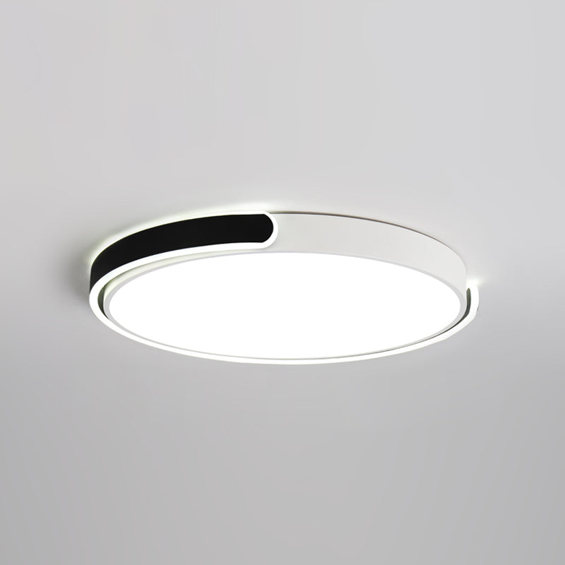 Round LED Flush Mount Lighting Modernist Flush Mounted Ceiling Lights for Living Room