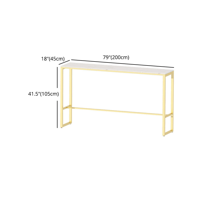 Nordic Style Sintered Stone Table Bar Counter Table for Home