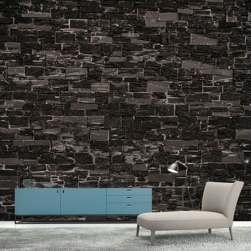 Modern Style Photography Wall Mural Wallpaper Brick Texture Bedroom Wall Mural