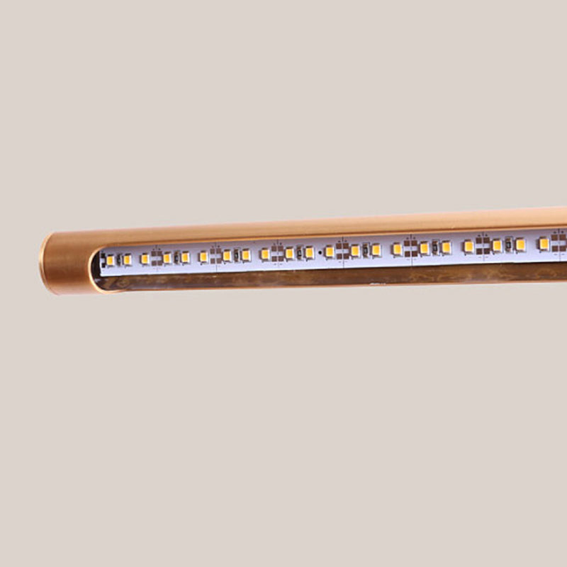 Metal Linear Wall Lighting Fixture Simple LED Wall Mount Light Fixture