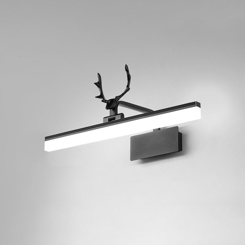 Metal Wall Lighting Fixture Minimalist LED Wall Mount Light Fixture for Bathroom