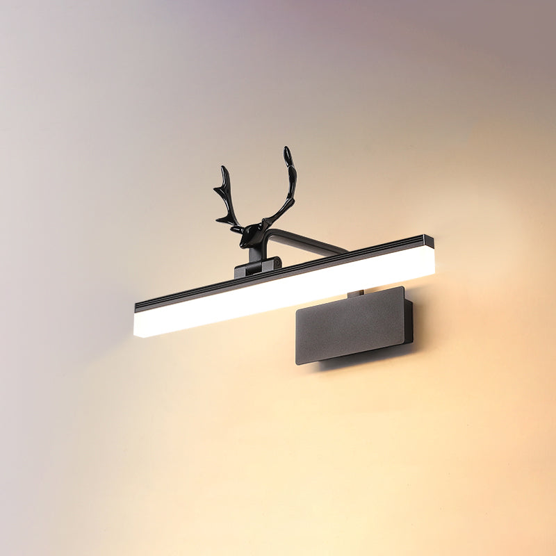 Metal Wall Lighting Fixture Minimalist LED Wall Mount Light Fixture for Bathroom