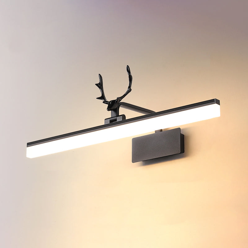 Metal Wall Lighting Fixture Minimalist LED Wall Mount Light Fixture for Bathroom