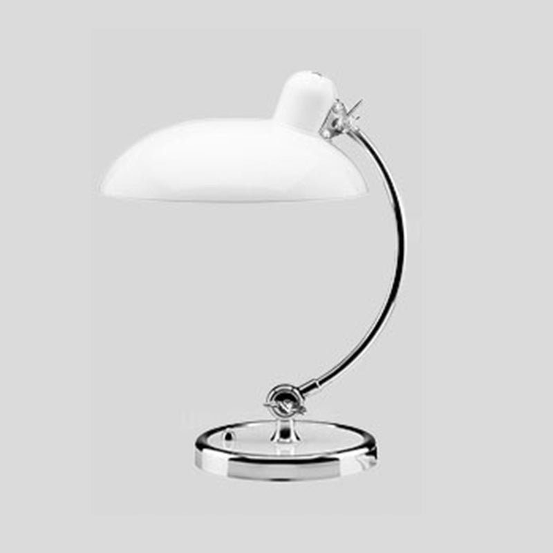 Round Shape Metal Table Lamp Mount Lighting Modern 1-Light Table Lamp Fixture