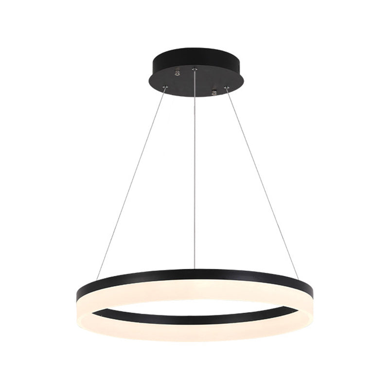 Simple Linear Pendant Lighting Fixture Modern Style Hanging Chandelier for Living Room