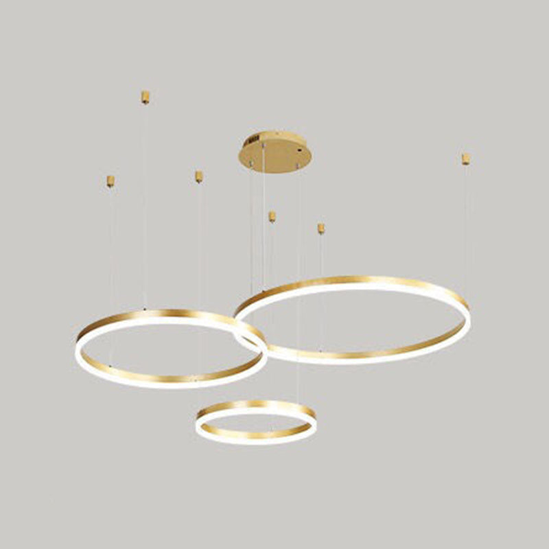 Orbit Hanging Light Kit Modern Style Metal 3 Lights Hanging Ceiling Lights