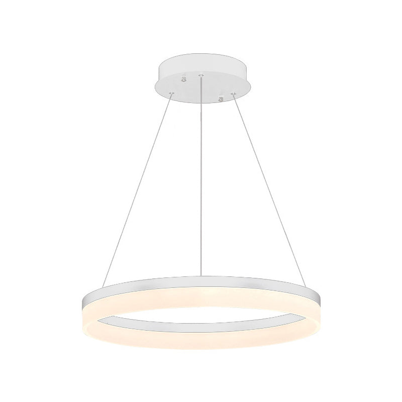 Simple Pendant Lighting Fixture Modern Style LED Hanging Chandelier