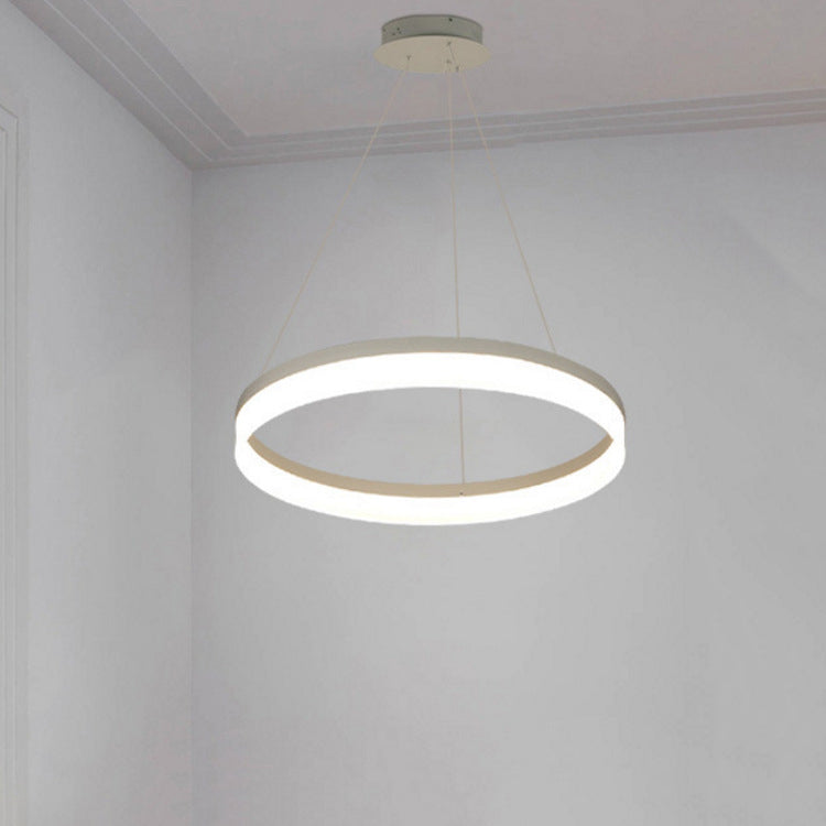 Simple Pendant Lighting Fixture Modern Style LED Hanging Chandelier