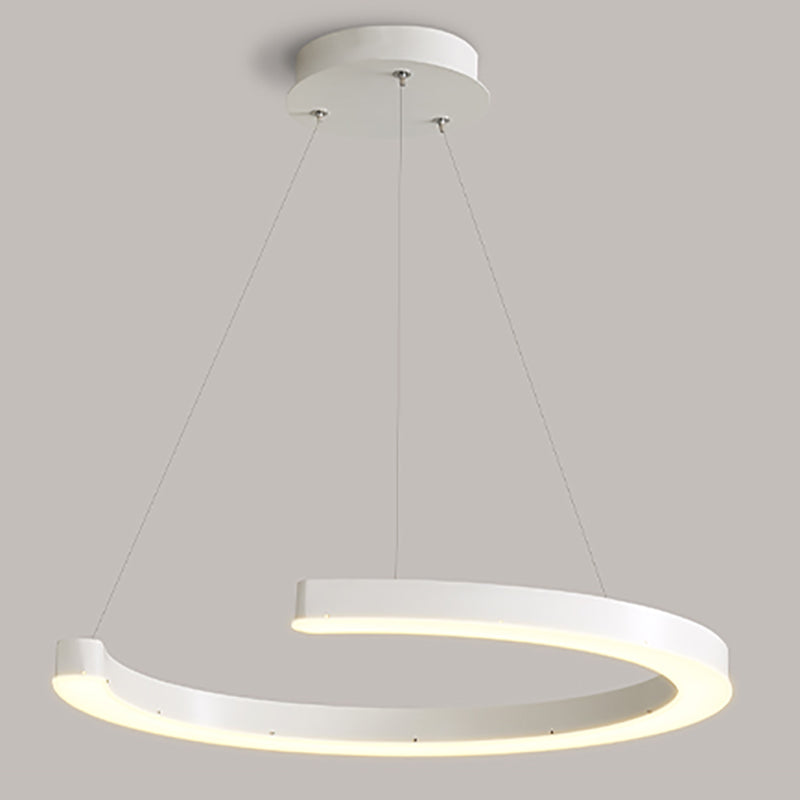 LED Hanging Pendant Light Fixture Modern Style Chandelier for Living Room