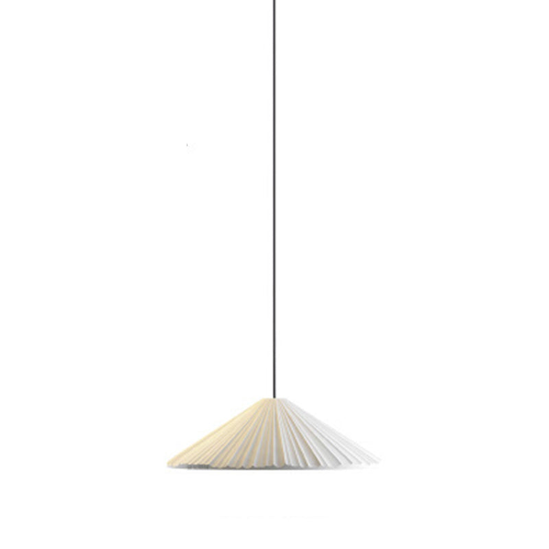 Cone Shape Hanging Light Modern Style Resin 1 Light Hanging Lighting for Living Room