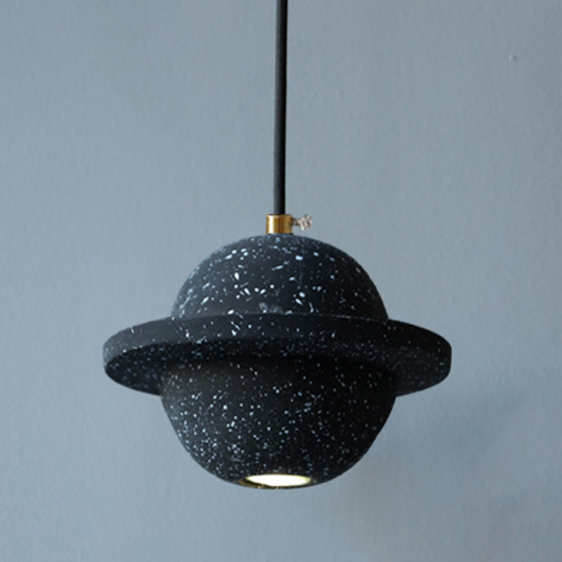 Cement Ball Shape Hanging Light Modern Style Hanging Light Fixtures