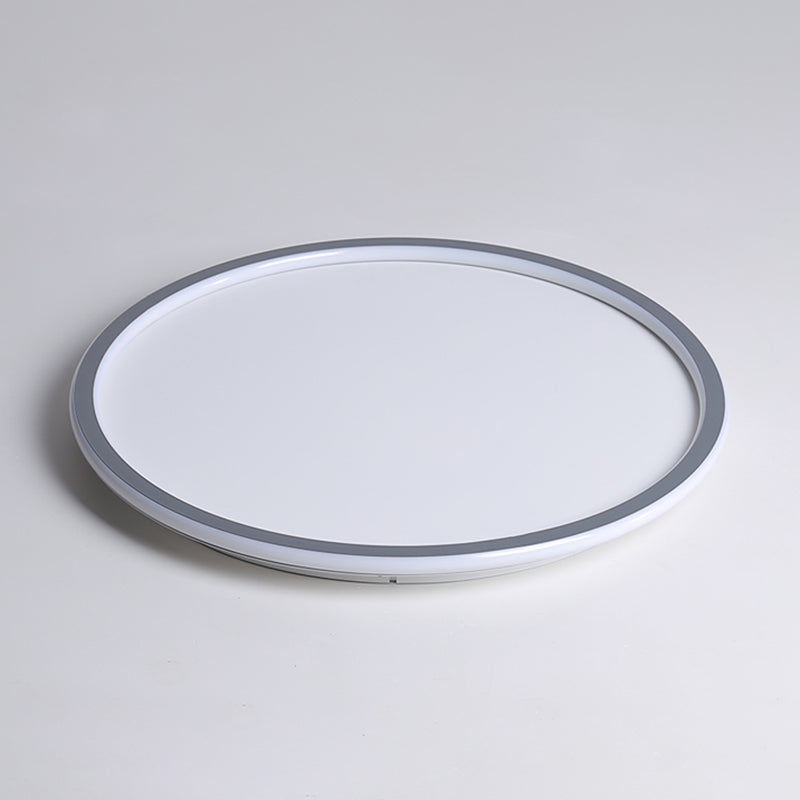 Aluminum Circular Ceiling Mount Light Fixture Simple LED Ceiling Fixture