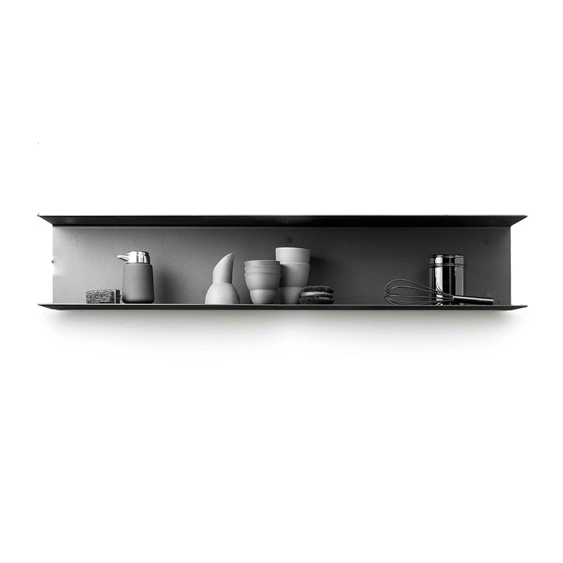 7.87"H Bookshelf Contemporary Style Wall Mounted Bookcase for Office Home