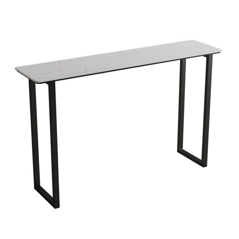 Modern Sintered Stone Table Rectangle Bar Counter Table for Home