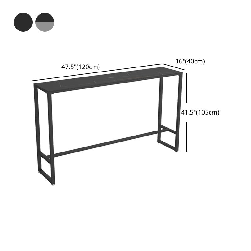 Modern Style Sintered Stone Table Dining Bar Counter Table for Home