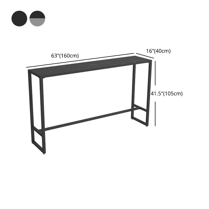 Modern Style Sintered Stone Table Dining Bar Counter Table for Home