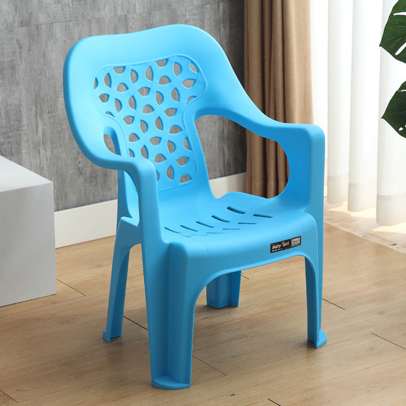 Contemporary Chair Dining Arm Chair for Kitchen with Plastic Legs