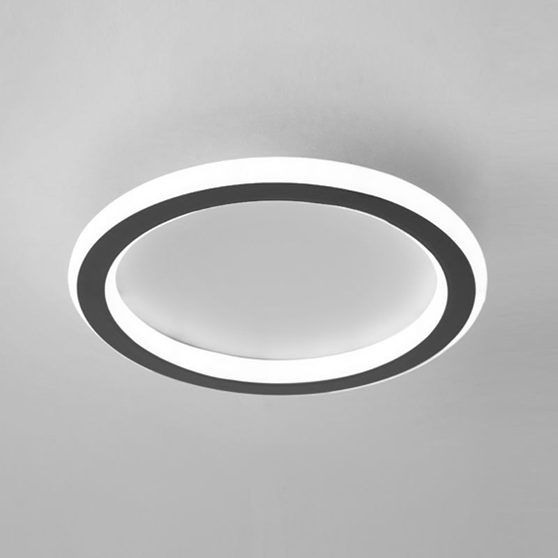 Geometrical Ceiling Mount Light Fixture Modern Style LED Aluminum Ceiling Flush Mount