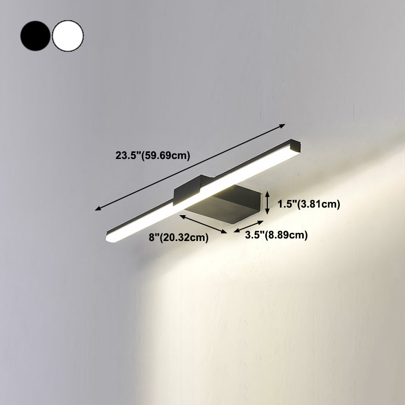 Wall Sconce Lighting Minimalist Metal LED Wall Lighting Fixture for Bathroom