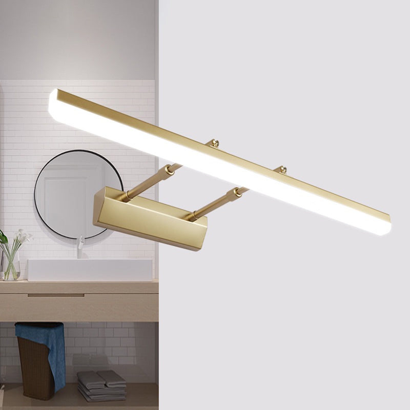 Metal Wall Lighting Fixture Modern LED Wall Mount Light Fixture for Bathroom