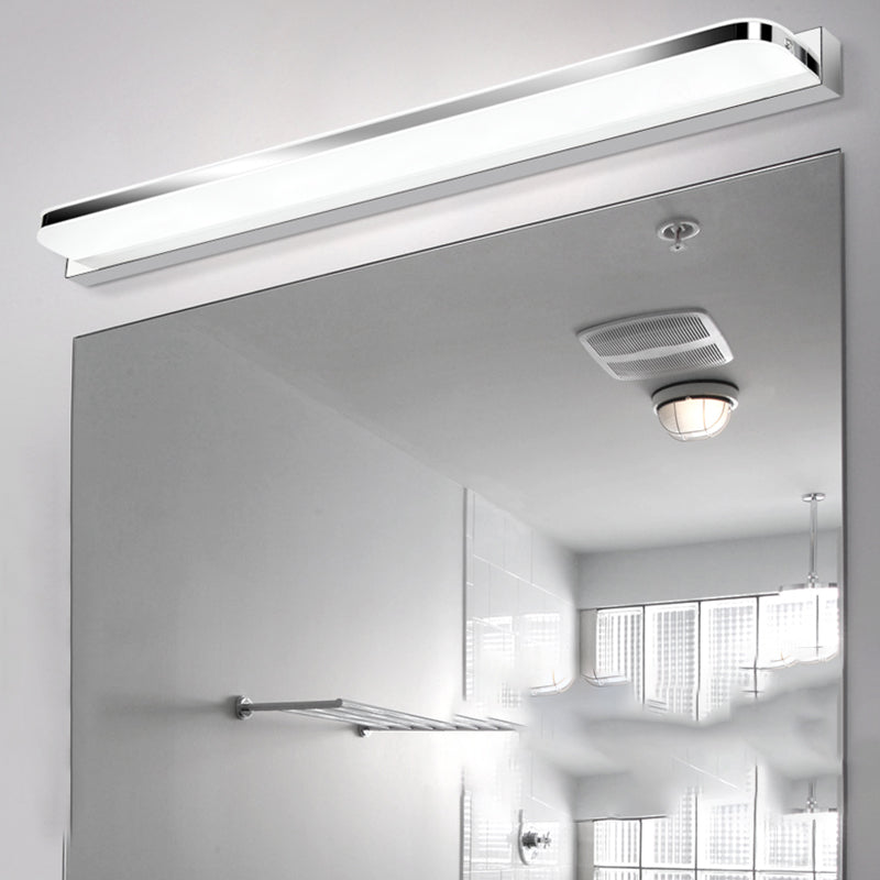 Modern Metallic LED Wall Sconce Simplicity Bathroom Vanity Lighting Fixtures