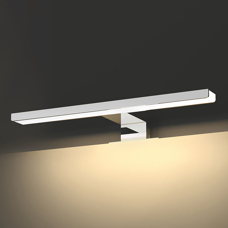 Linear Vanity Light Modern Metal 1 Light LED Mirror Light for Bathroom