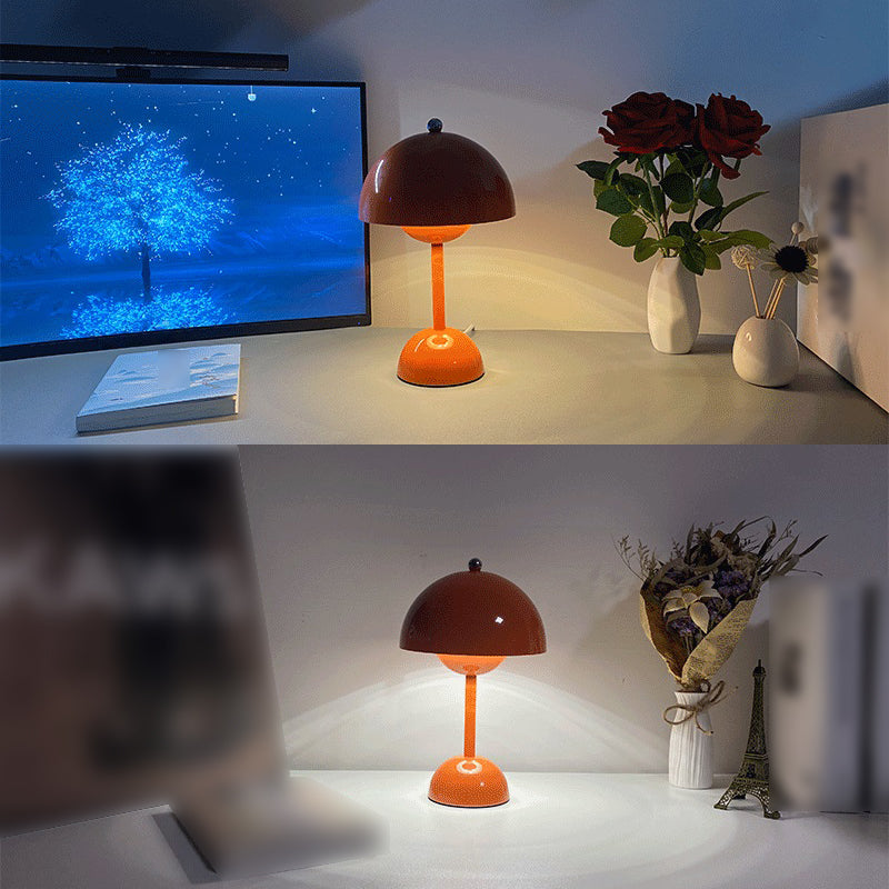 Macaron Style Table Lamp 1-Light Simple Desk Light for Living Room