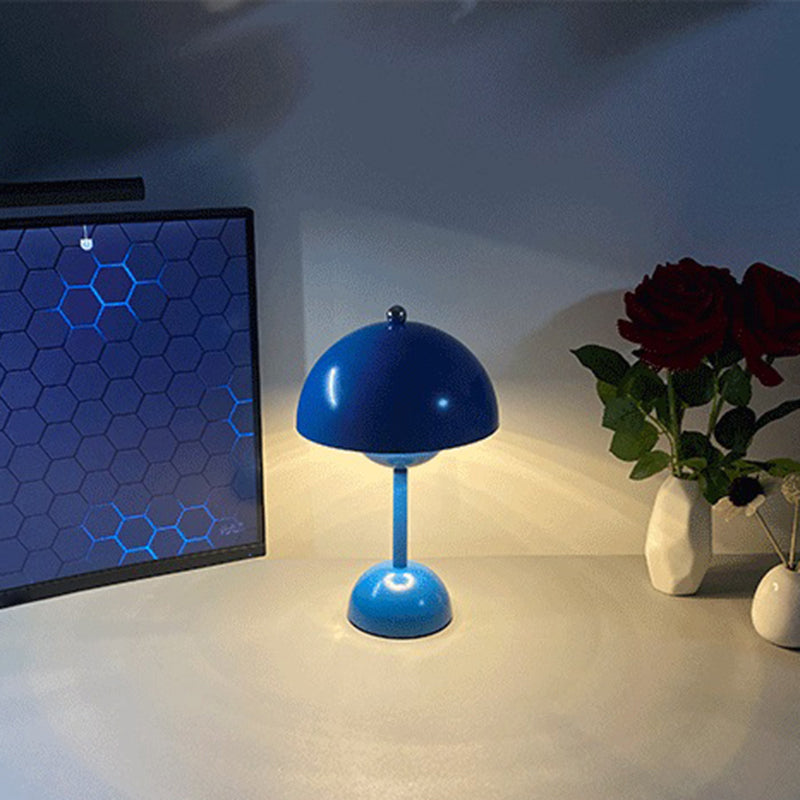 Macaron Style Table Lamp 1-Light Simple Desk Light for Living Room