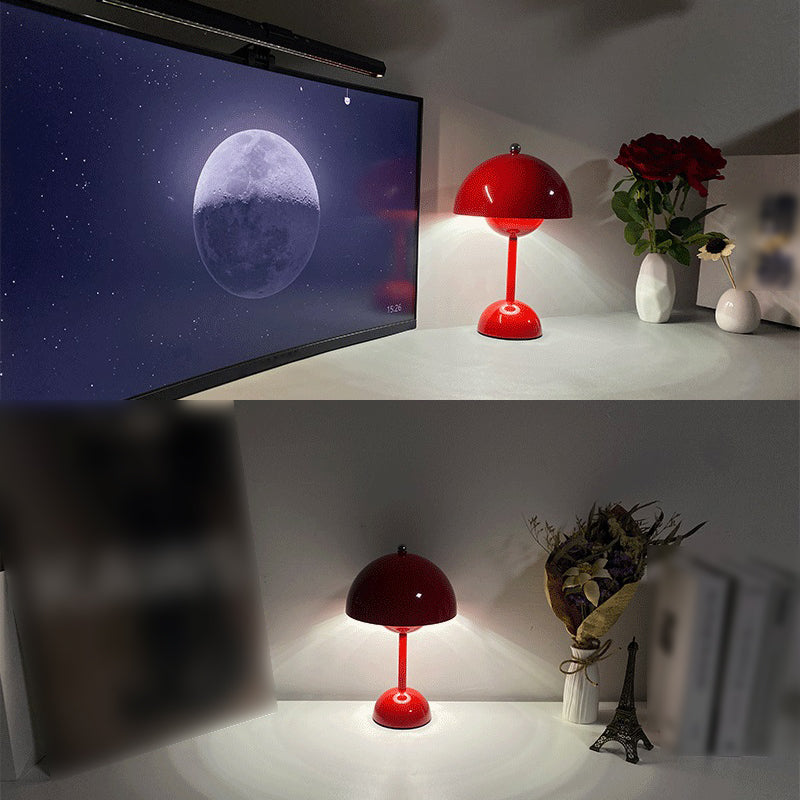 Macaron Style Table Lamp 1-Light Simple Desk Light for Living Room