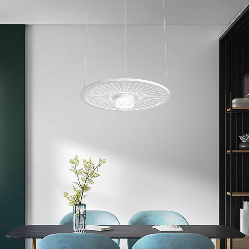 Modern Metal Chandelier Round Shape LED Chandelier Pendant for Living Room