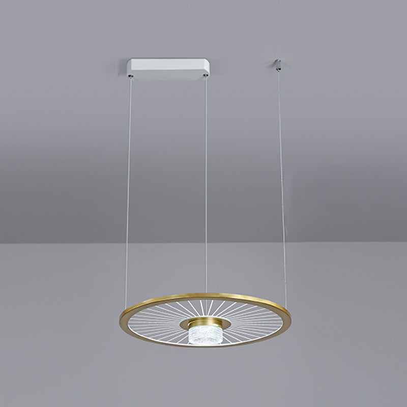 Modern Metal Chandelier Round Shape LED Chandelier Pendant for Living Room