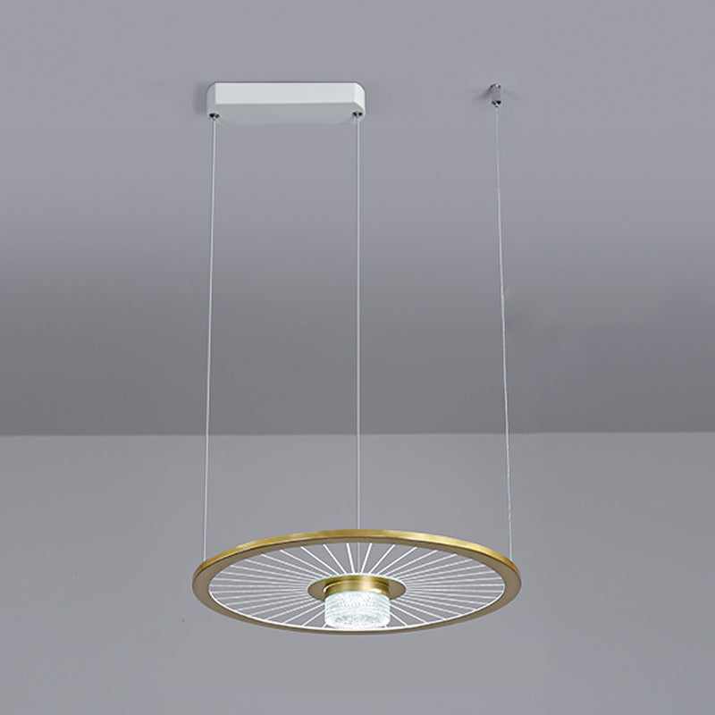 Modern Metal Chandelier Round Shape LED Chandelier Pendant for Living Room