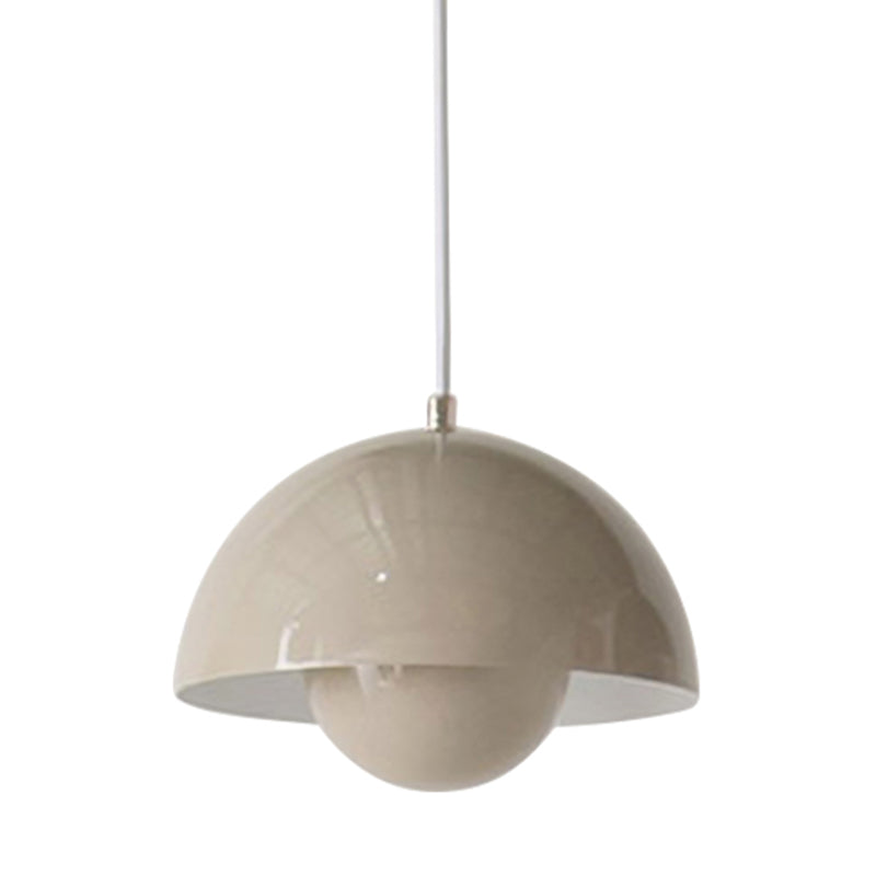 Round Shape Metal Hanging Light Modern 1 Light Hanging Light Mount Fixture