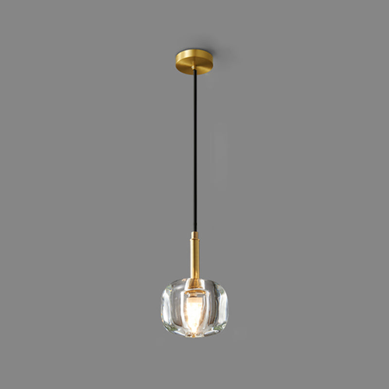 Modern Style Hanging Light Creative Crystal Pendant Lighting Fixture