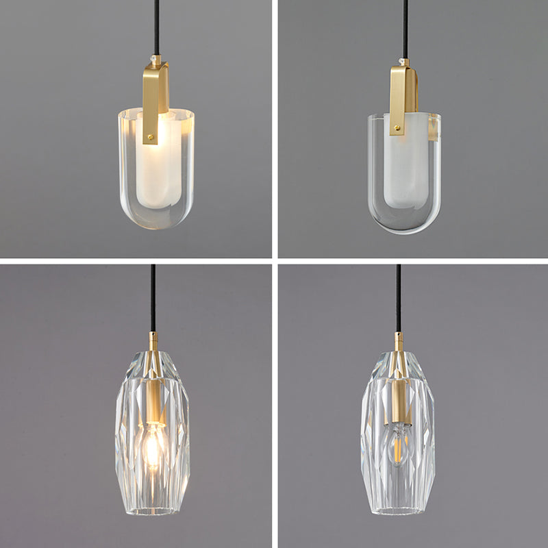 Modern Style Hanging Light Creative Crystal Pendant Lighting Fixture