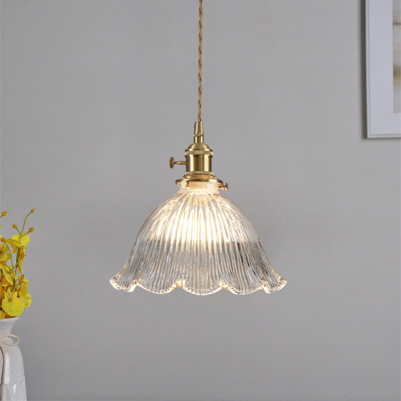 Modern Style Simple Glass Hanging Light Creative Pendant Lighting Fixture