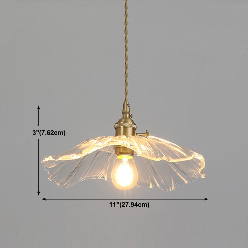 Modern Style Simple Glass Hanging Light Creative Pendant Lighting Fixture