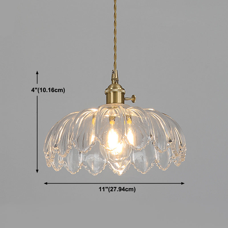 Modern Style Simple Glass Hanging Light Creative Pendant Lighting Fixture