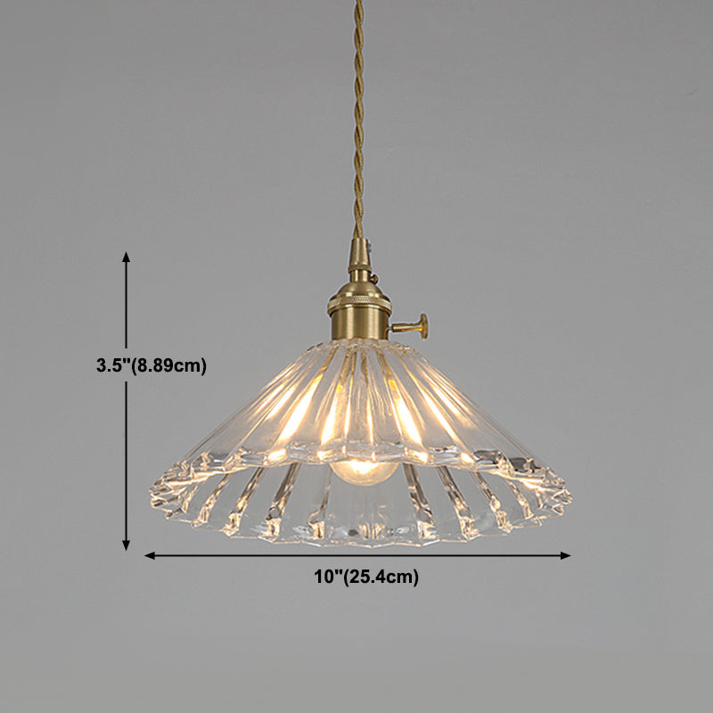 Modern Style Simple Glass Hanging Light Creative Pendant Lighting Fixture