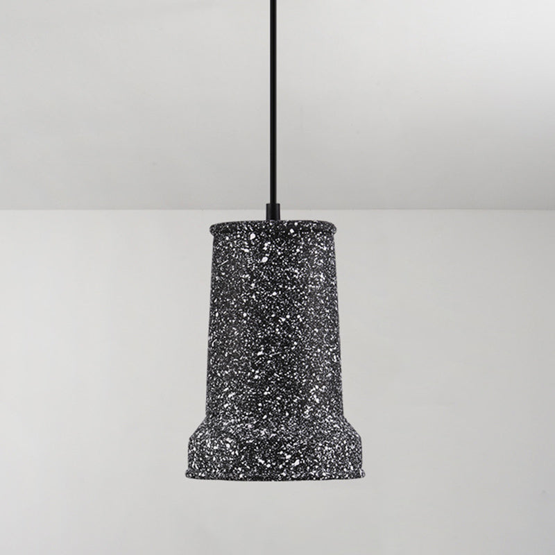 Geometric Concrete Pendant Lamp Nordic 1-Light Dining Room Suspension Light