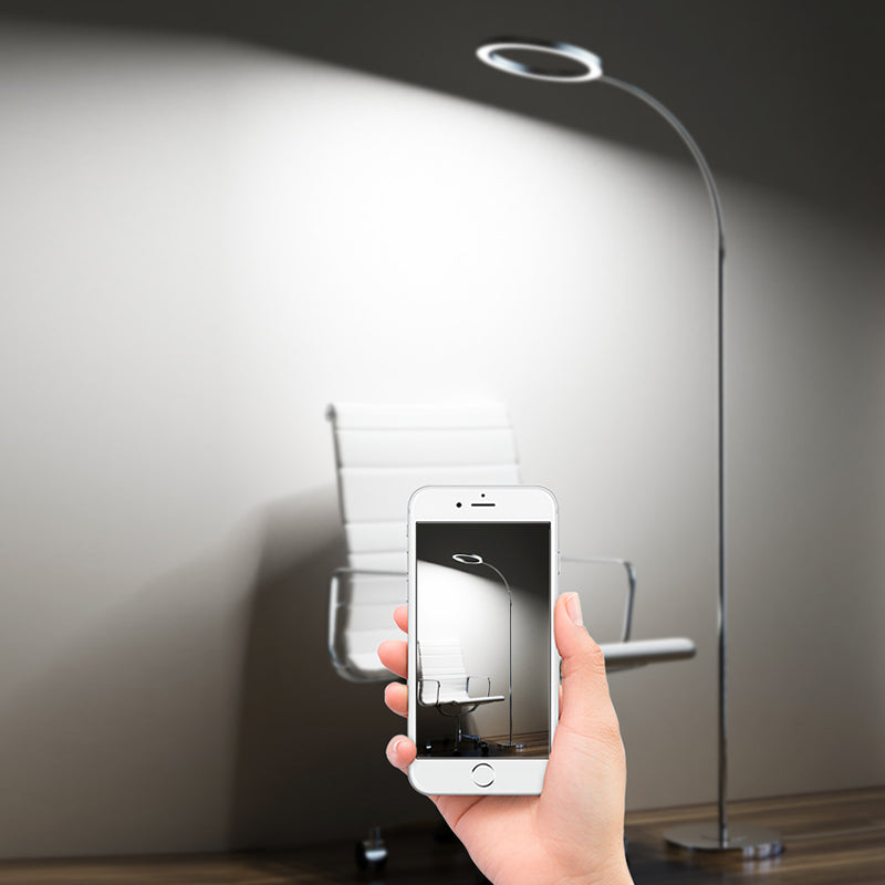 Floor Standing Lamp Modern Style LED Metal Floor Light for Living Room