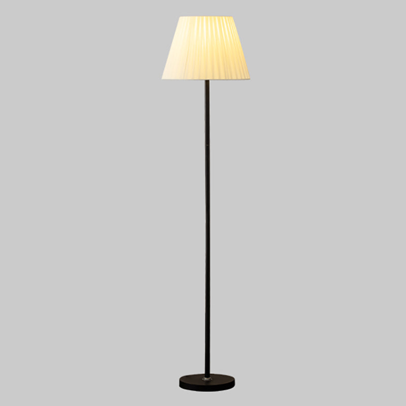 Floor Light Simplicity Style Fabric Shaded Floor Lamp for Living Room