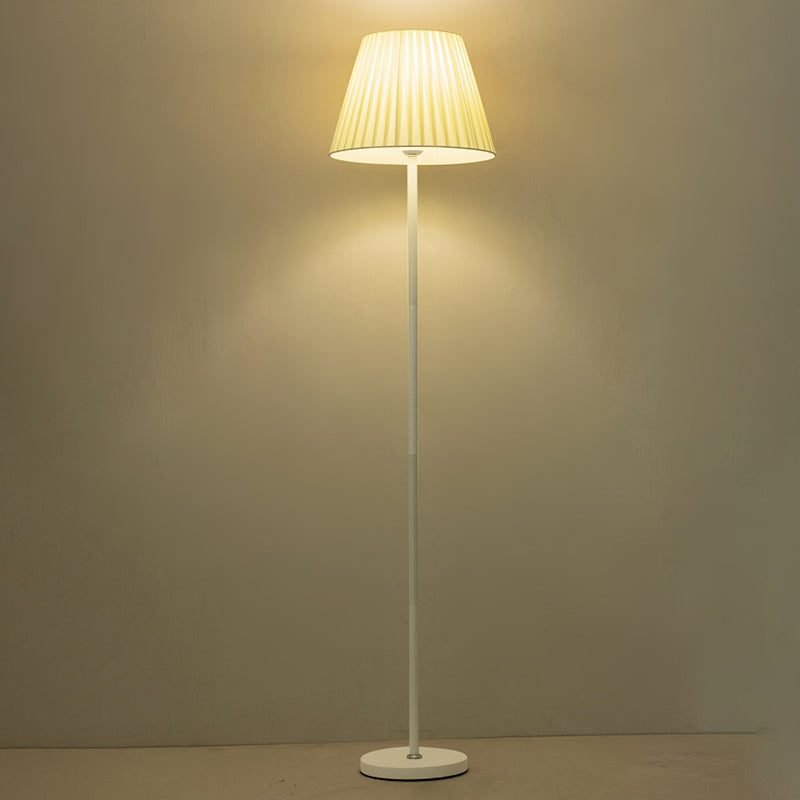 Floor Light Simplicity Style Fabric Shaded Floor Lamp for Living Room