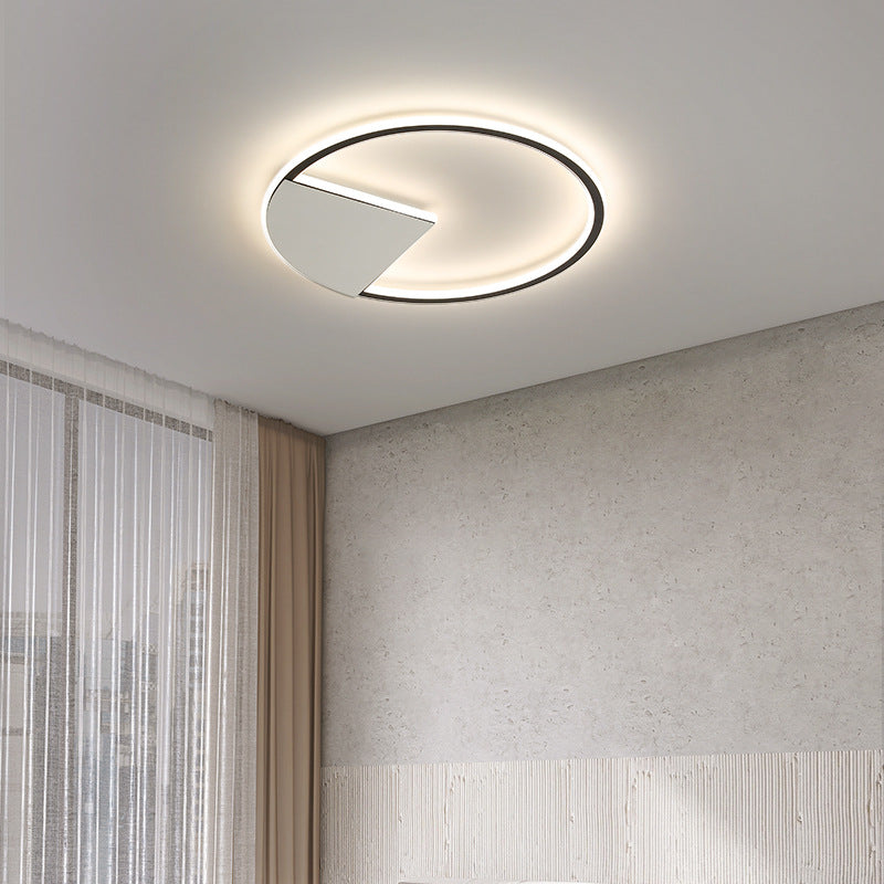 Metal Circular Ceiling Mount Light Fixture Nordic LED Ceiling Fixture