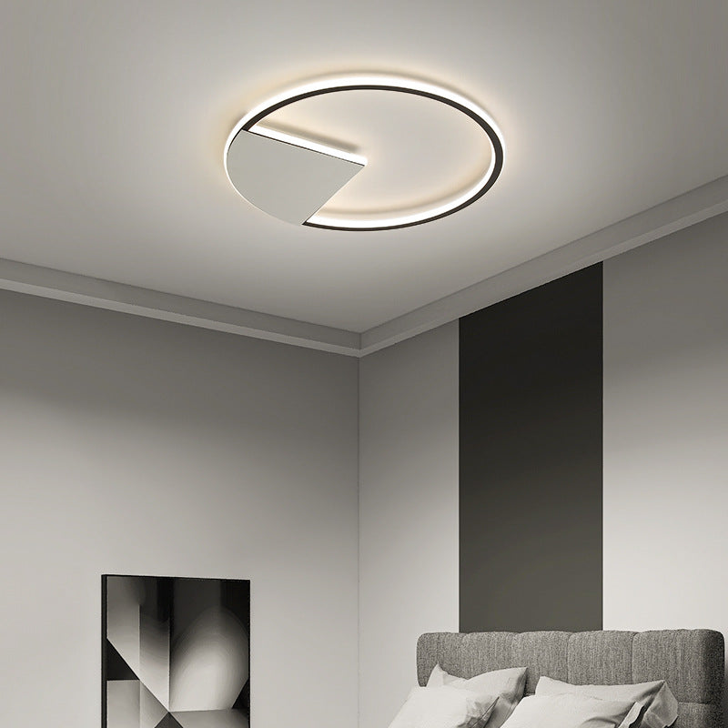 Metal Circular Ceiling Mount Light Fixture Nordic LED Ceiling Fixture