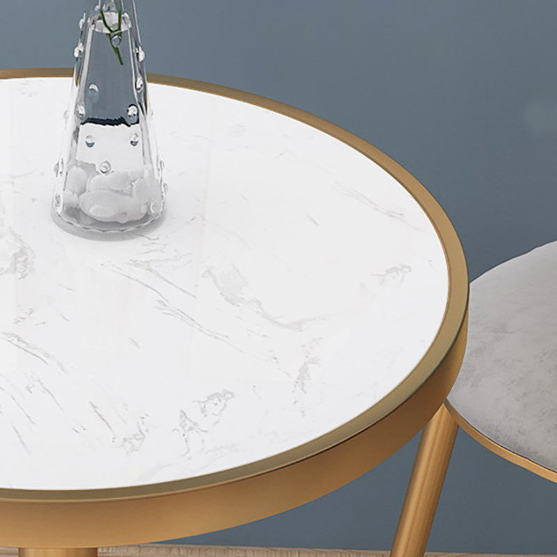 Stone Bar Dining Table Glam Round /Square Bar Table with Pedestal for Dining Room